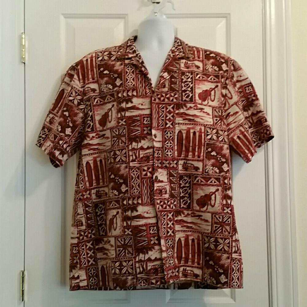 Paradise style Hawaii L red